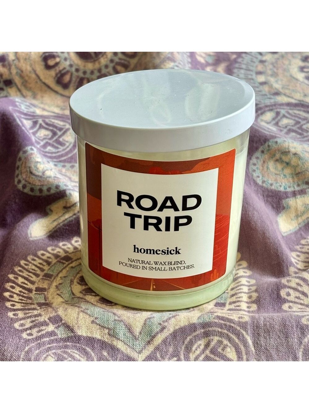 $29 MSRP***Road Trip Scented Homesick Brand Candle